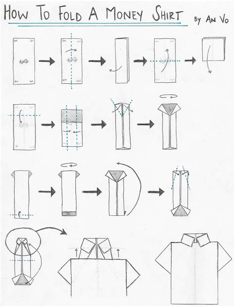 Origami Tie And Shirt Camelliaalan