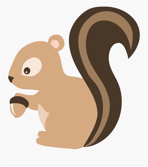 Squirrel Svg Cut File - Illustration , Free Transparent Clipart