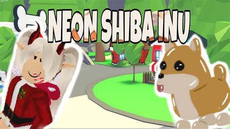 Making Neon Shiba Inu In Adopt Me Youtube