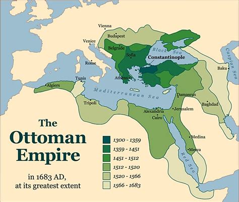 Ottoman Empire Map 1922