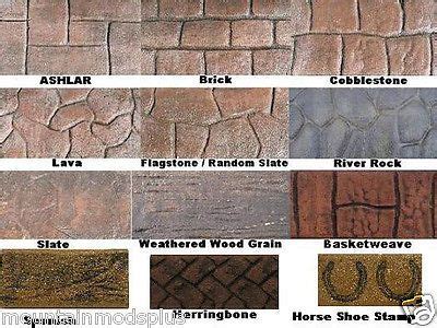 Concrete stamping in fort wayne, stamped patios, walkways and steps, driveways, serving northeastern indiana and surrounding areas. Concrete Vertical Cement Landscape Curbing Bark texture Imprint Roller Stamp New | Concrete ...