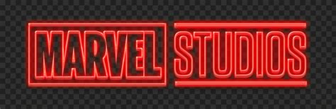 Hd Marvel Studios Red Neon Logo Png Citypng