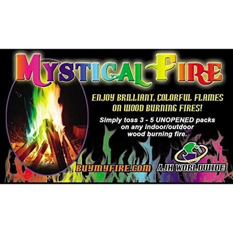 Mystical Fire Flame Colorant 25 Count Pouch Box