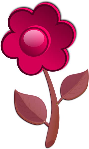 Over 63 cute flower png images are found on vippng. Pink Flower Cute Clip Art at Clker.com - vector clip art ...