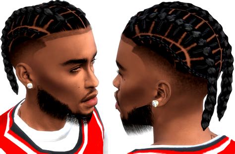 Sims Cc Braided Hair Male