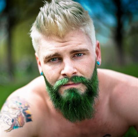 Men Are Dyeing Their Beards Bright Colors Complex
