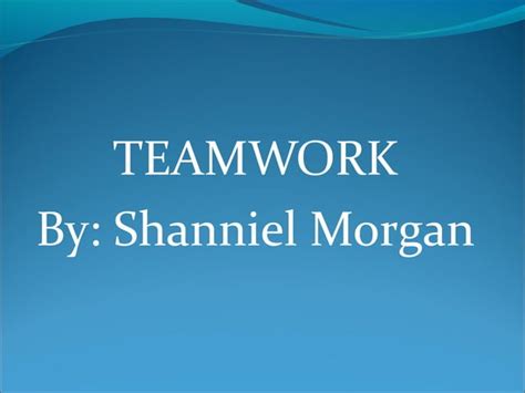 Advantages And Disadvantages Of Teamwork Ppt