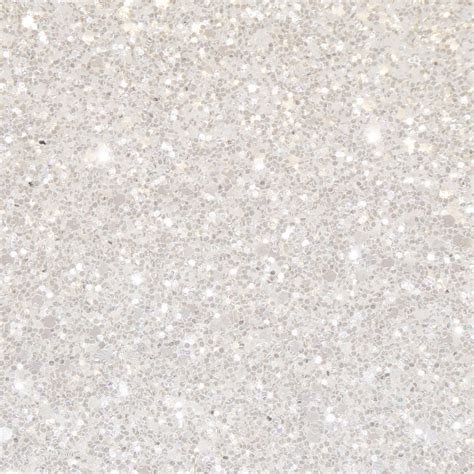 Chunky Glitter 8x10 White Metallic Fabric Applied To White Leather 4