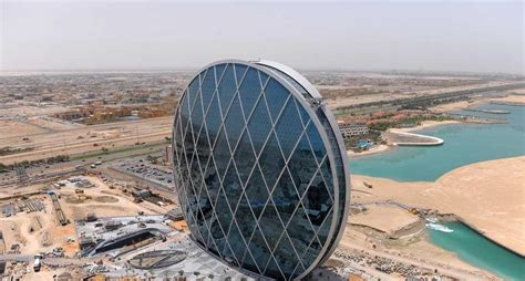 Aldars Abu Dhabi Hq One Last Spin Of The Wheel Features Building