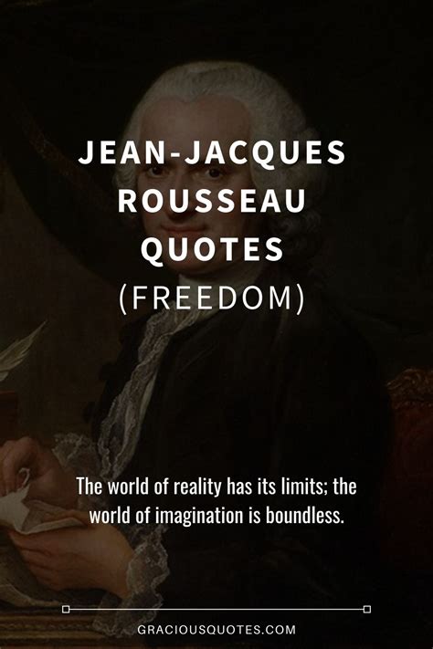 49 Jean Jacques Rousseau Quotes Freedom