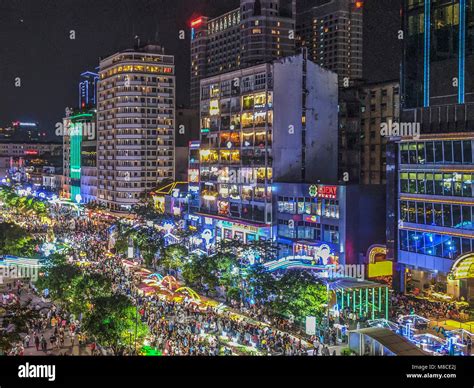 Crowds Gather To Celebrate The 2018 Chinese Lunar New Year Ho Chi Minh