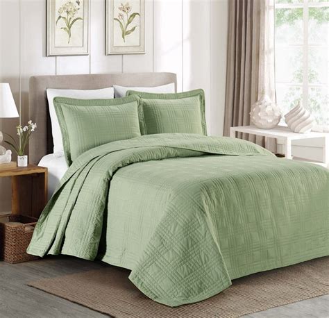 Top 5 Green Bedspreads Youll Love Interiors By Color