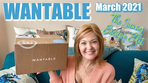 Wantable March 2021 The Sunny Escape Edit 😎vacation Or Staycation