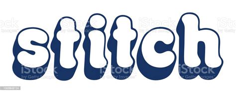 Stitch Stock Illustration Download Image Now Color Image Design