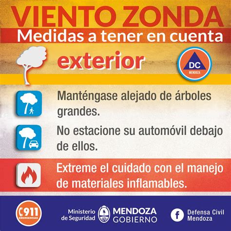 Mientras se anticipaban consecuencias a raíz del intenso viento zonda que afectó a la provincia de mendoza. Viento Zonda 3 (1) : Prensa Gobierno de Mendoza