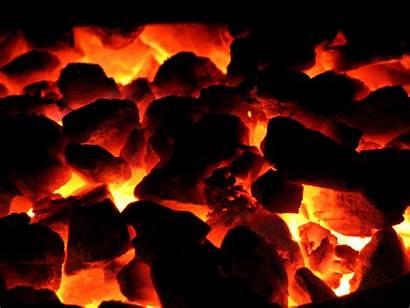 Coal Carbuni Combustion Burning Oryginalnie Pakowany Skarbek