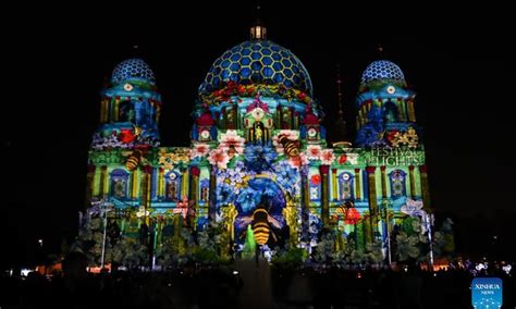 2021 Festival Of Lights In Berlin Germany Global Times