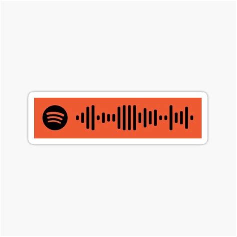 Spotify Scan Stickers Redbubble