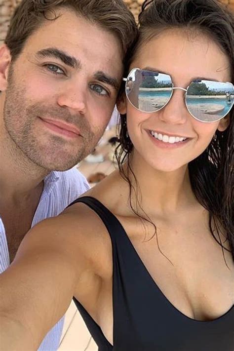 Nina Dobrev And Paul Wesley End Feud Rumors With A Splash In This Funny