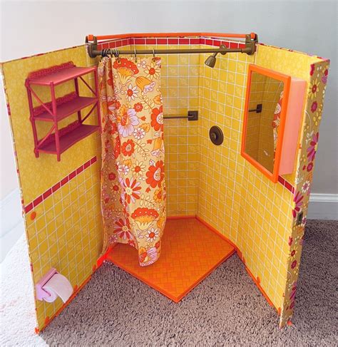 American Girl Julie Albright Doll Groovy Bathroom Structure Only Ebay
