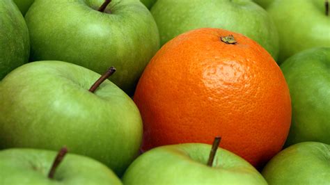 Why You Should Compare Apples And Oranges