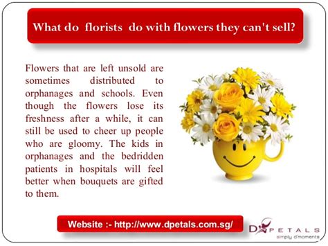 We will put all these 1. sWhat do florists do with flowers they can't sell