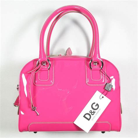 Dandg Pink Patent Leather Patent Leather Handbags Pink Handbags Pink