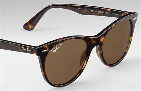 Ray Ban Wayfarer Ii Classic Rb2185 Spotted Havana Acetate Brown