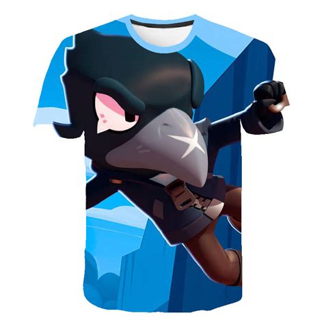 Brawl stars is one of the games on the appstore that has extremely innocent looking characters. New 2019 Summer Shooting Game t shirt Men 3D Print Brawl ...
