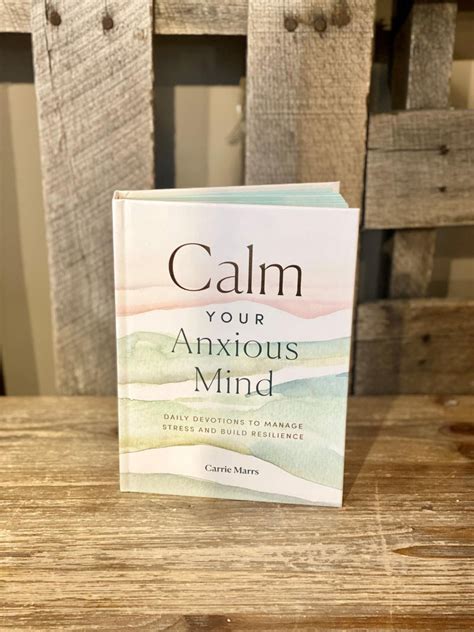 Calm Your Anxious Mind Book Darling State Of Mind