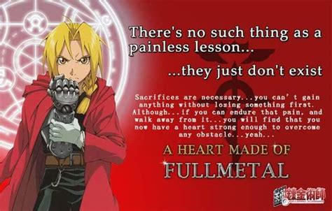 Heart Made Of Fullmetal Edward Elric Fullmetal Alchemist Quotes