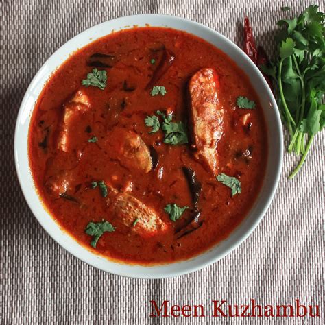 Chettinadu Meen Kuzhambu Fish Curry Relish The Bite