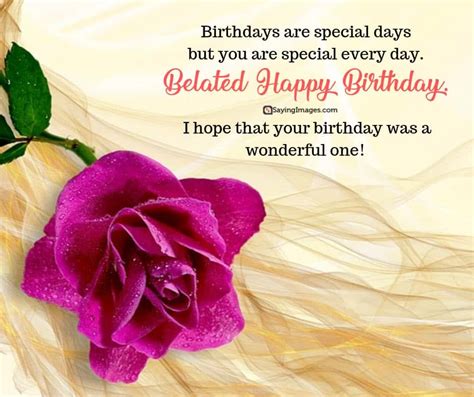 Belated Birthday Wishes Blogarredamento Net
