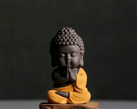 Small Buddha Statue Meditating Buddha Spiritual T Etsy Small