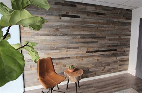 Reclaimed Wood Paneling Barn Planks For Walls Interior Old