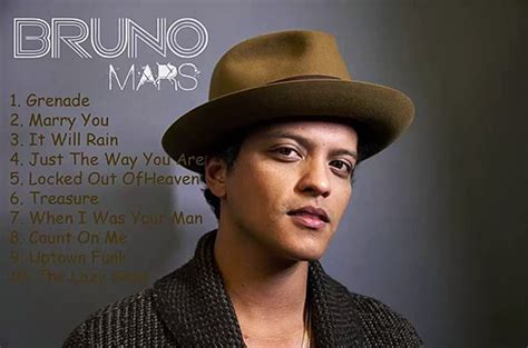 Bruno Mars Top 10 Song Best To Me Dailymotion Video