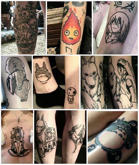 Studio Ghibli Tattoos By Graceneutral