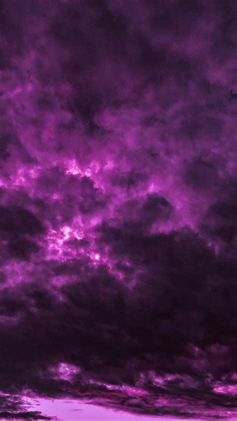 Dark Purple Clouds Aesthetic Total Update