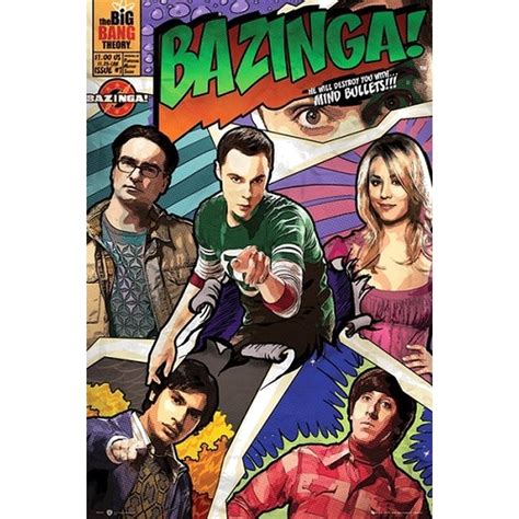 The Big Bang Theory Comic Poster Nerdom