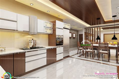 2017 Kitchen And Dining Trends In Kerala Kerala Home Design And Floor