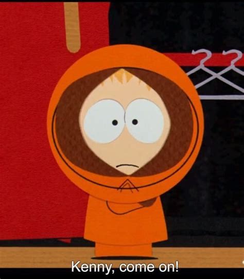 Kenny Without His Hoodshowing His Face South Park Amino