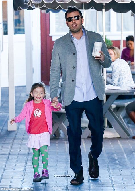 Ben Affleck Is Back On Daddy Duty As He Takes Daughter Seraphina Along For Early Morning Coffee