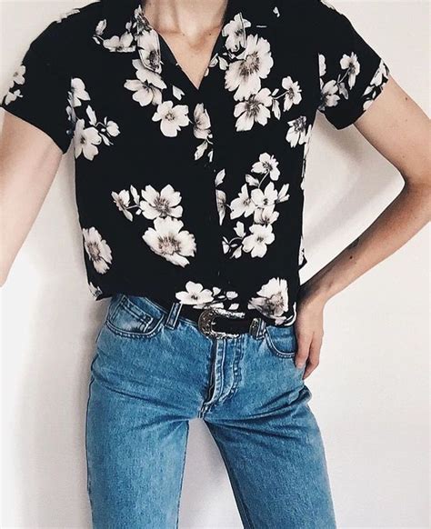 Non Binary Fashion Inspiration 14 Fashion Clothes Floral Shirt Outfit