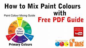 Printable Colour Mixing Chart