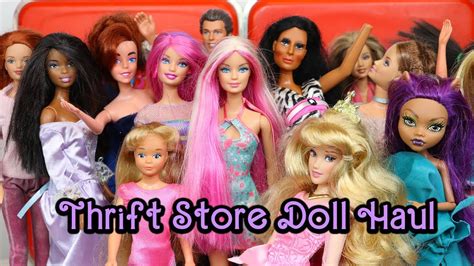 Barbie Thrift Store Doll Haul 7 Youtube