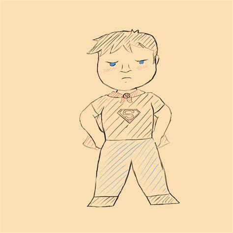 Superboy Chibi By Maxicoon