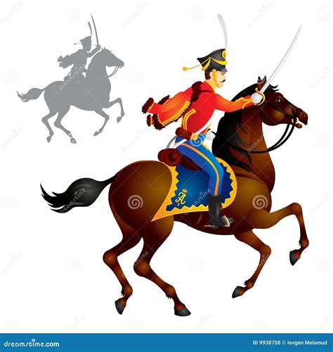 Cavalrymen Clipart And Illustrations