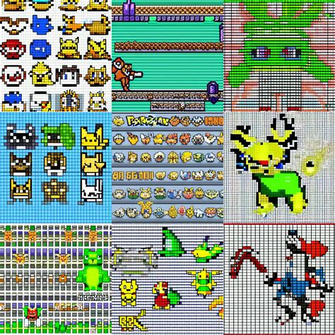 An Imaginary Gba Pokemon Sprite Pixel Art Stable Diffusion