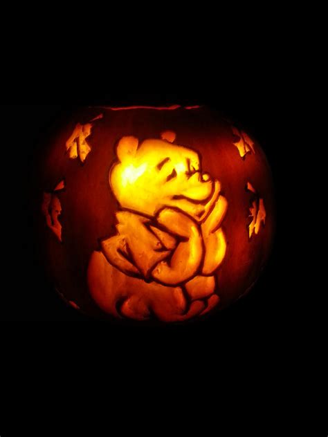 Winnie The Pooh Pumpkin Halloween By Shineydays On Deviantart