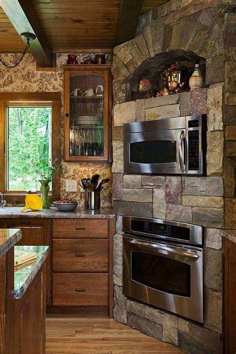 22 Stunning Stone Kitchen Ideas Bring Natural Feel Into